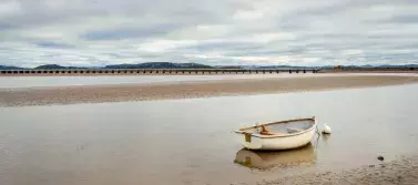 boats at the beach